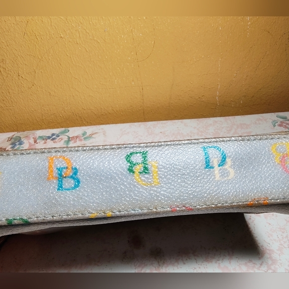 Dooney & Bourke Vintage Rainbow Canvas Wallet - Picture 7 of 8